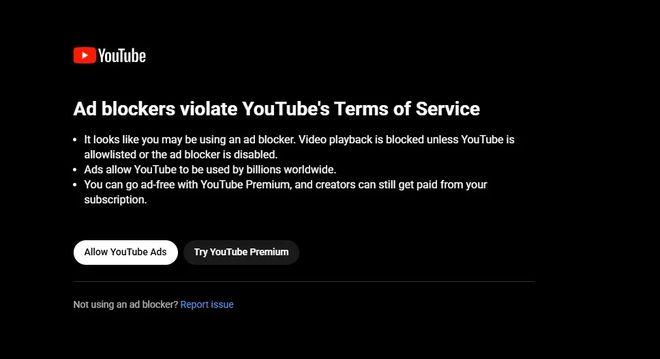 天顺娱乐登录：YouTube 升级广告反拦截技术，封堵 Firefox 及其插件漏洞